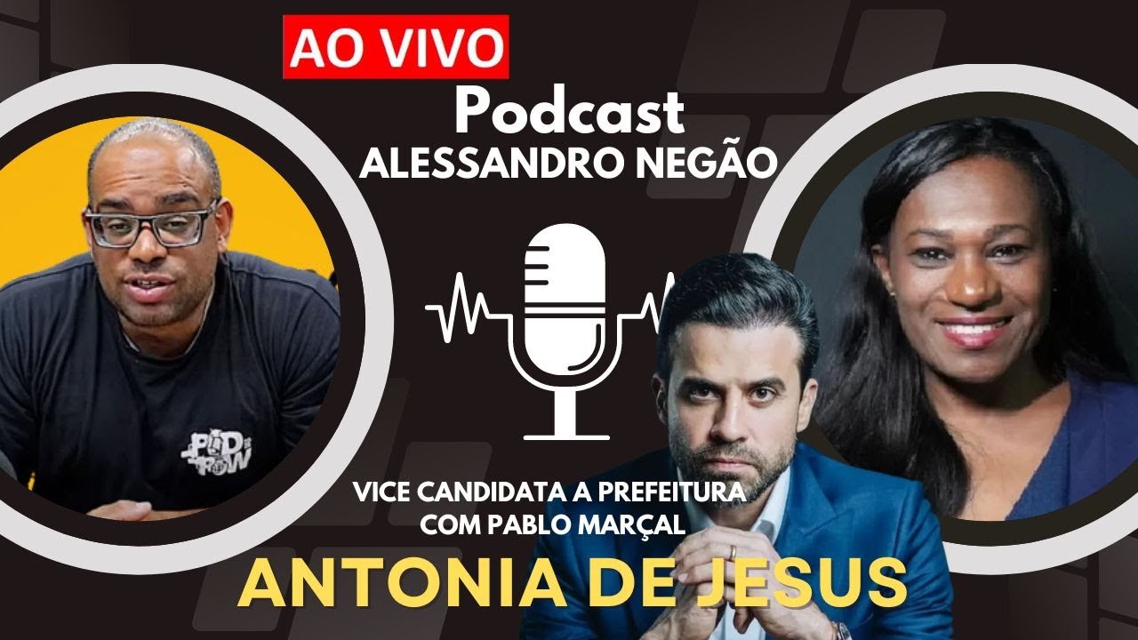 ANTONIA DE JESUS - VICE CANDIDATA A PREFElTURA COM PABLO MARÇAL