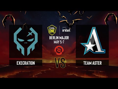Dota2 - Execration vs Team Aster - Game 2 - ESL One Berlin 2023 - Group A