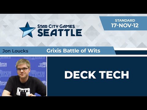 SCGSEA: Deck Tech - Grixis Battle of Wits with Jon Loucks | Standard