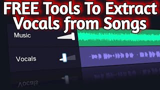 8 FREE Websites & Vst Plugin to Extract VOCALS & Separate INSTRUMENTS From a Song