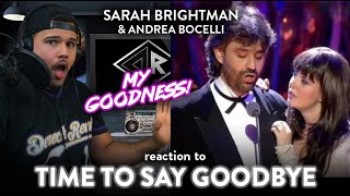 First Time Reaction Sarah Brightman &amp; Andrea Bocelli Time To Say Goodbye (OMG!) | Dereck Reacts