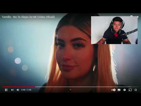 TORNILLO No Te Alejes De Mi REACCION #RAPMexicano #Tornillo #Mexico