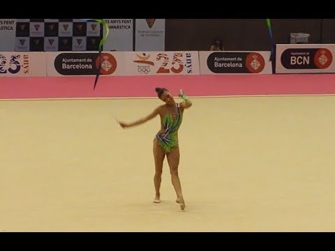 Natalia García Ribbon AA - Trofeu Internacional de Barcelona 2017