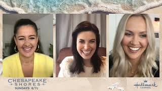 Chesapeake Shores Live - Meghan Ory and Emilie Ullerup video
