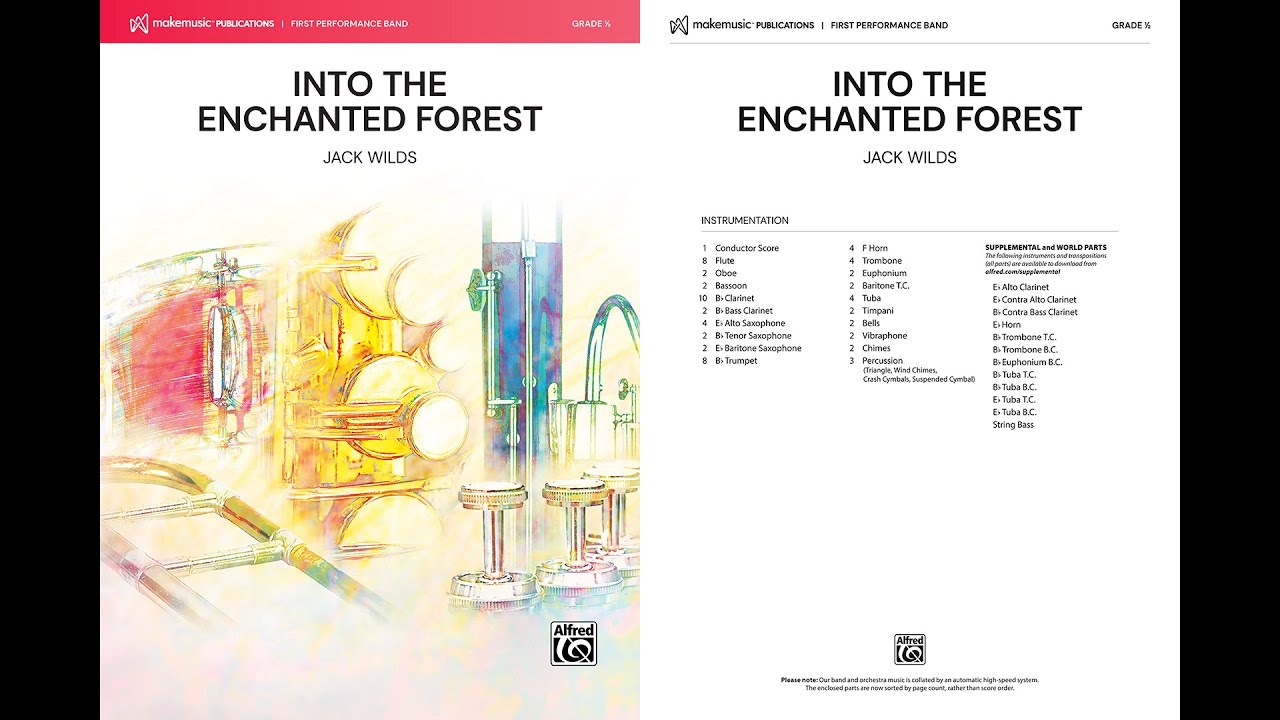 Into the Enchanted Forest, by Jack Wilds – Score & Sound