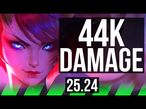 EVELYNN vs REK'SAI (JGL) | Perfect KDA: 27/0/5, 44K damage | NA Grandmaster | 25.24
