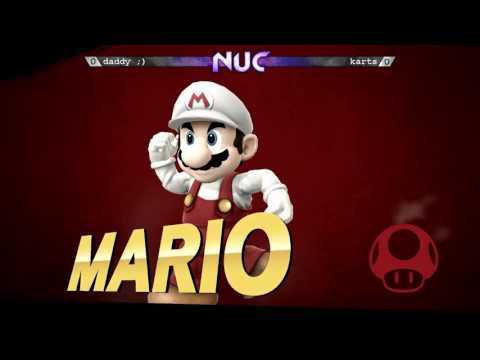 NUC13 - Daddy;) (Mario) vs. Dr. Karts (Diddy Kong, Sheik) - Winners - SSB4