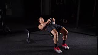 Kettlebell Hip Thrust exercise video thumbnail