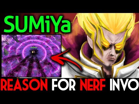 He's Reason for Nerf Invo Best Invoker by SumiYa 7.06 Dota 2