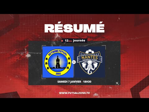 D1 Futsal - J12  Béthune Futsal vs Nantes Métropole Futsal