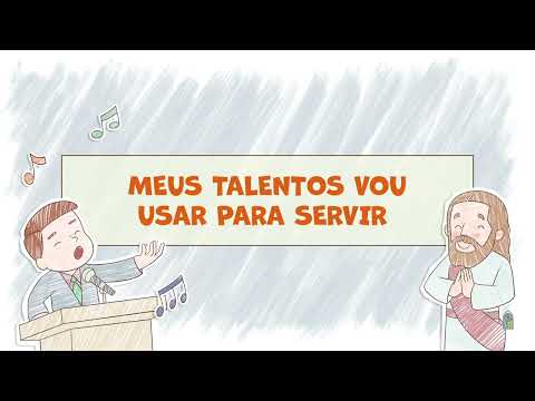 Novo Hinário Adventista • Hino 552 • Meus Talentos Vou Usar  • Lyrics • Infantil