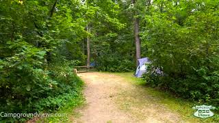 Mirror Lake State Park Campground Video