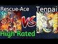 Rescue-Ace Snake-Eye Vs Tenpai Dragon High Rated DB Yu-Gi-Oh!