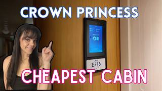 🚢 Crown Princess Interior Quad Cabin E716 Tour | Cruise Ship Room Review