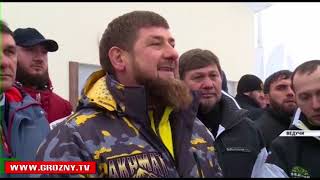 В Чечне торжественно открыт горнолыжный курорт «Ведучи»