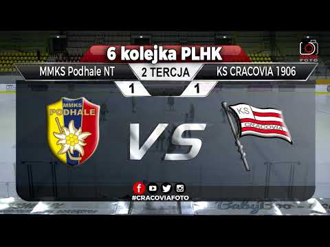 6 kolejka MMKS Podhale NT vs Cracovia 1906 1(frag) i 2 tercja 23.10.2022 - CracoviaFOTO