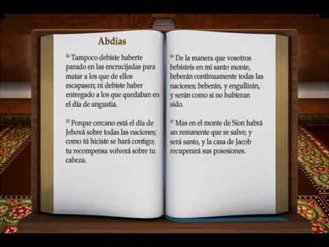 31.  ABDIAS  -  REINA VALERA 1960 - VOZ SAMUEL MONTOYA