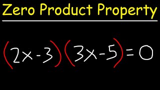 Zero Product Property