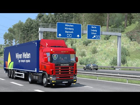 ETS2 Scania 164L 480 Nürnberg - Chemnitz