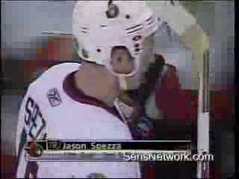 Spezza scores 2nd goal vs. Red Wings