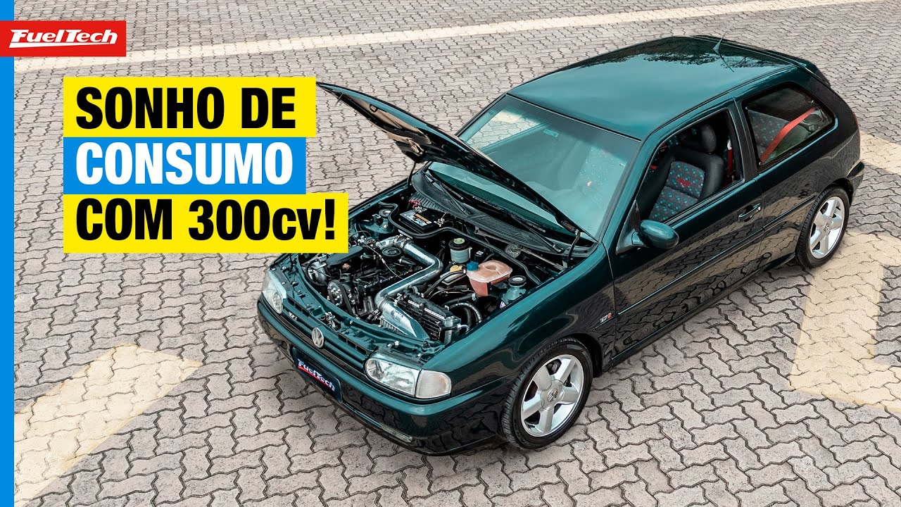 Gol TSI Turbo Forjado com interior exclusivo do GTI!