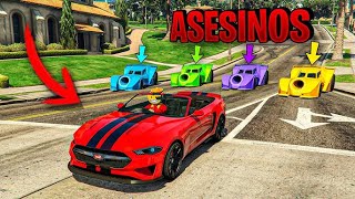 1 MUSTANG vs 4 VIGILANTES! IMPOSIBLE!! - GTA 5 ONLINE