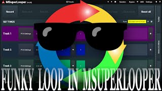 Video thumbnail for Making a funky jam with MSuperLooper by Chandler guitar