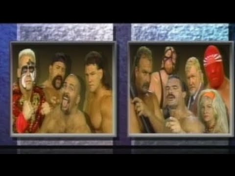 Sting, Nikita Koloff and The Steiner Brothers vs Rick Rude, Jake Roberts, Vader and Invader:Part 2