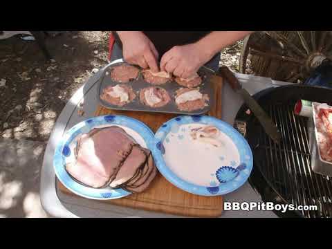 How to grill Roast Beef Stuffed Meatloaf.