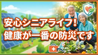 心豊かなシニアライフを守る！健康習慣が最強の防災術