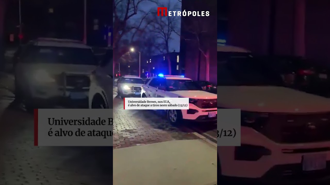 Universidade Brown, nos EUA, é alvo de ataque a tiros neste sábado