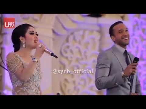 Dan inilah duet Syahrini dan Maruli Tampubolon di pernikahan Raffi dan Nagita "Cinta Sendirian"