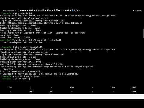 How To Run Java Programs On Android Phone Java On Android