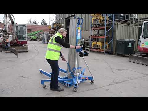 Genie SLA Materials Handler (Genie super lift advantage) Safety procedure