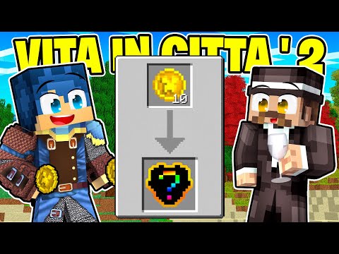 HO SBLOCCATO LA COSTRUZIONE DA 10 MONETE D'ORO! - VITA IN CITTÀ 2 MINECRAFT Ep.85