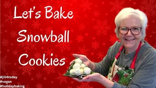 EASY TO MAKE!  SNOWBALL COOKIES