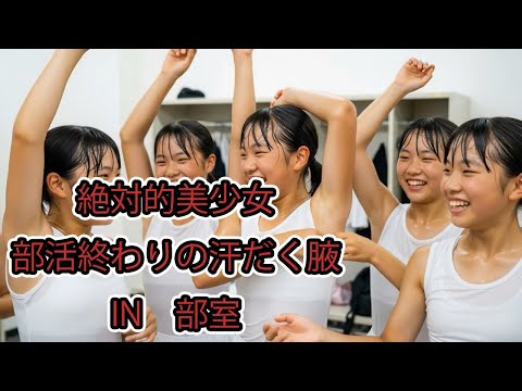 更衣室で汗だく美少女たちが・・・