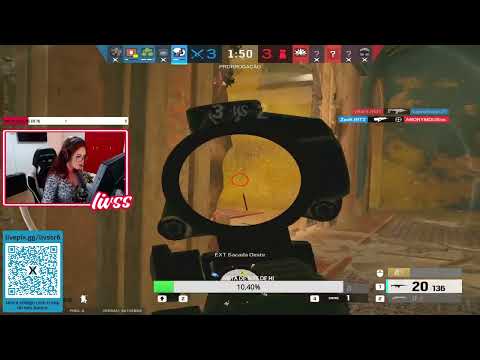 4K MONSTRO LIVVS DE IANA NA FRONTEIRA - MELHORES MOMENTOS RAINBOW SIX