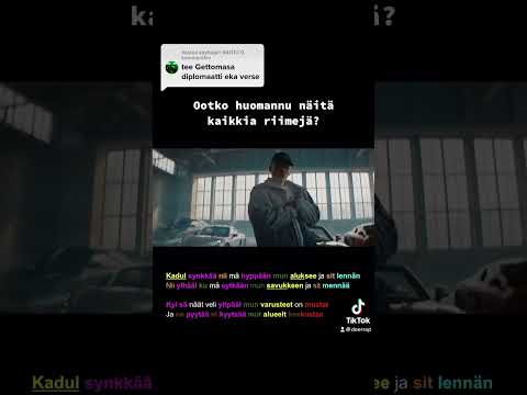 Gettomasa - Diplomaatti | Riimit #hiphop #rap #suomi #gettomasa