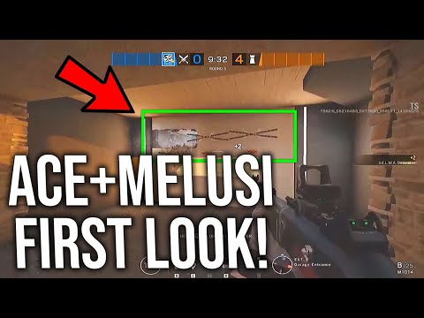 ACE + MELUSI Gameplay First Look! New Operators Leaked - Rainbow Six Siege Steel Wave!