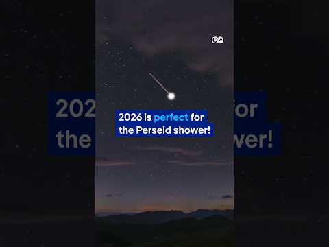 2026 is perfect for the Perseid shower! | DW News
