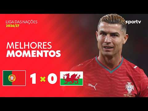 Gols e melhores lances de Portugal x País de Gales