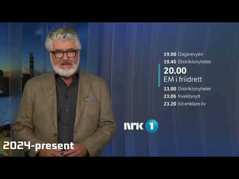 NRK 1 Ident History