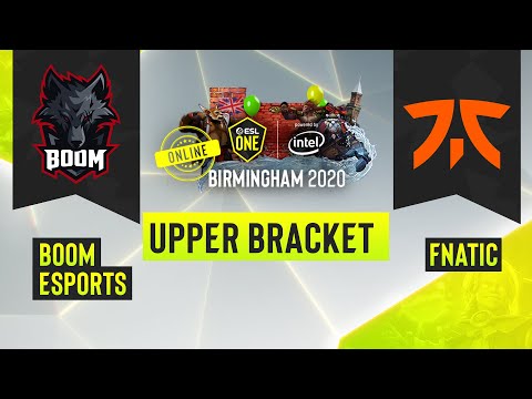 Dota2 - BOOM Esports vs. Fnatic - Game 2 - ESL One Birmingham 2020 - Upper Bracket - SEA