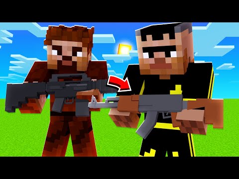 BEDAVA SİLAH DÜKKANI AÇTIM! 😱 - Minecraft