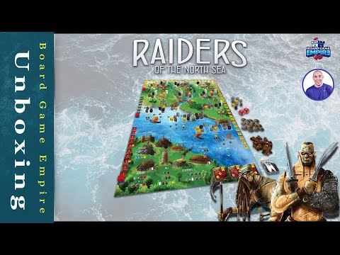 Raiders of the North Sea Unboxing - Garphill Games - YouTube