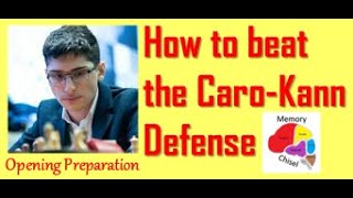 How to beat the Caro-Kann  Defense using Advance Variation...