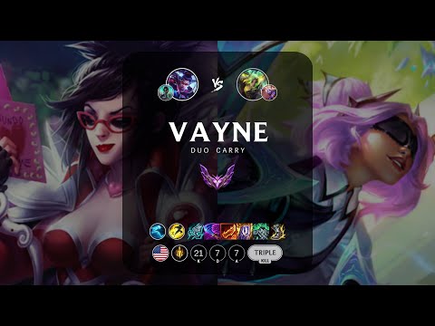 Vayne ADC vs Zeri - NA Master Patch 13.16