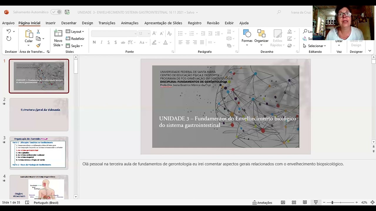 Envelhecimento sistema digestorio