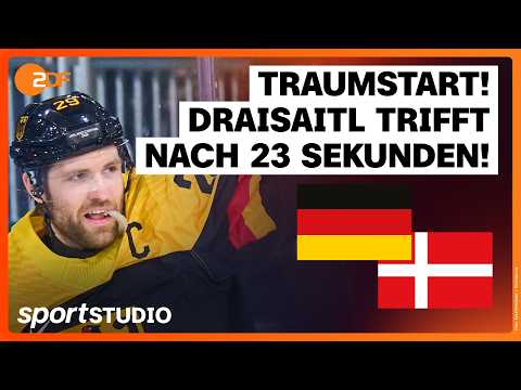Deutschland – Dänemark Eishockey Männer Highlights | Olympia Mailand Cortina 2026 | sportstudio